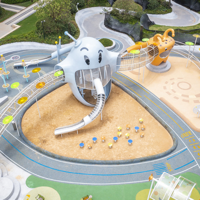 户外滑梯-卡通主题